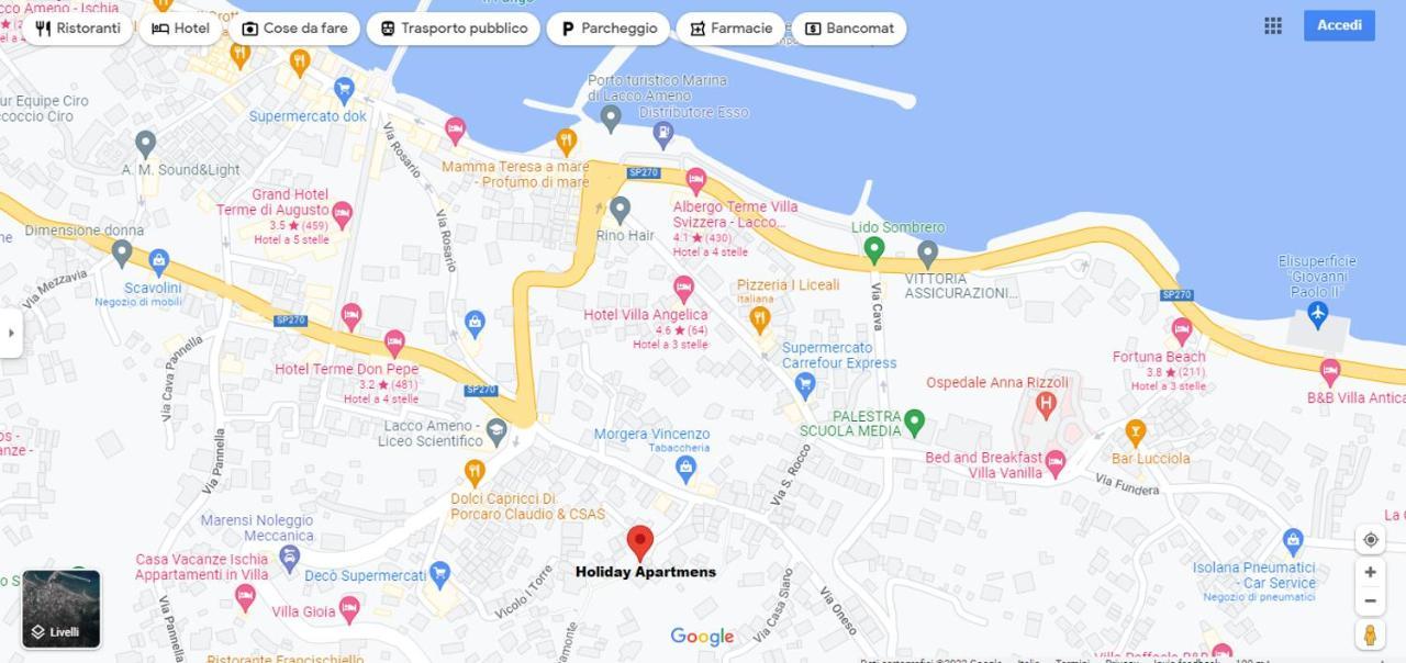 Holiday Apartments Lacco Ameno  Luaran gambar
